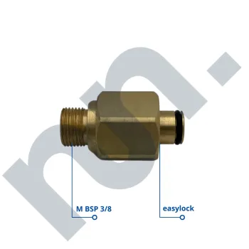 RACCORD LAITON FEMELLE EASYLOCK - MALE BSP 3/8