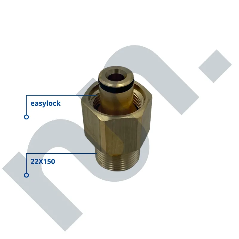 RACCORD LAITON FEMELLE EASYLOCK - MALE 22X150