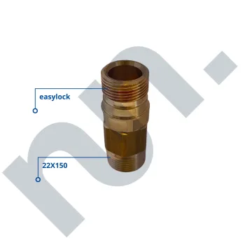 RACCORD LAITON MALE EASYLOCK - MALE 22X150