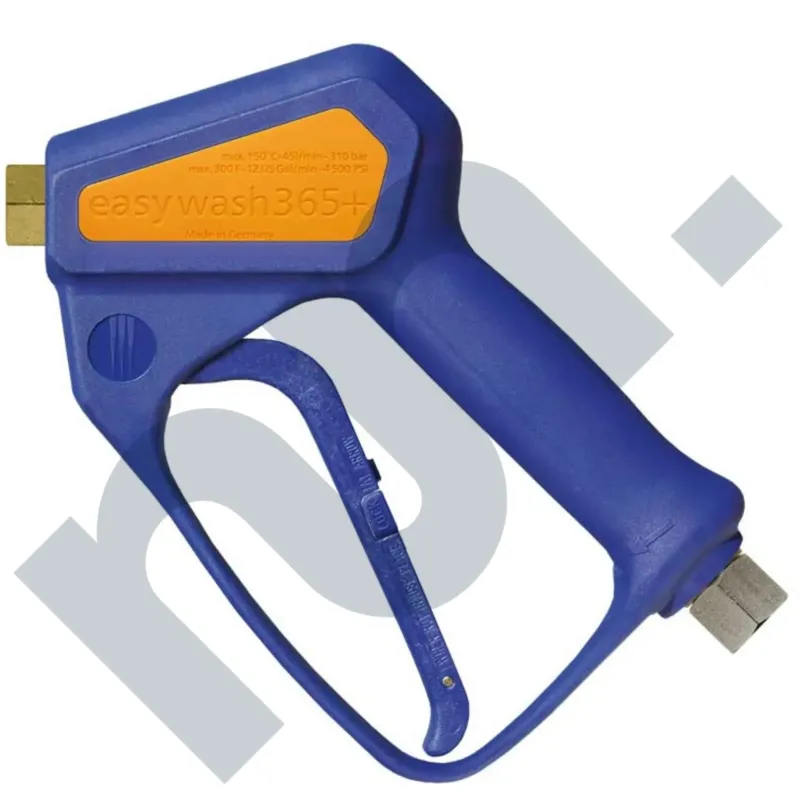 POIGNEE PISTOLET LAVAGE HAUTE PRESSION EASYWACH365+ FEMELLE 3/8 ROTATIVE-HORS GEL CLAPET F1/4 - 310 BAR – 45L/MIN