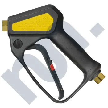 POIGNEE PISTOLET LAVAGE HAUTE PRESSION FEMELLE GAZ 3/8 - F1/4 - 310 BAR - 45L/MIN