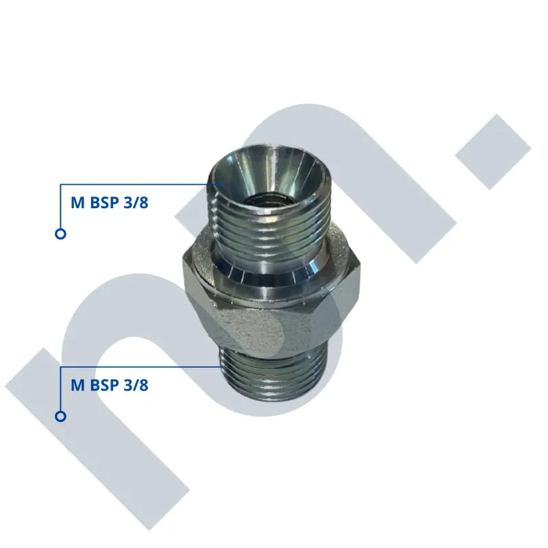 RACCORD EZ MALE BSP 3/8 - MALE BSP 3/8