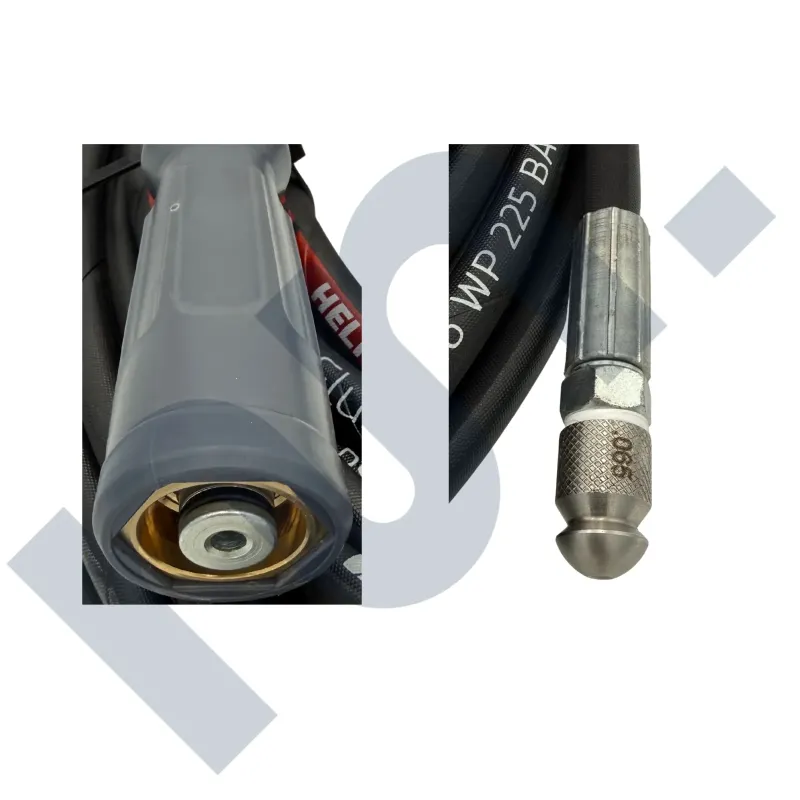 Flexible HP + buse canalisation - 1SC 1/4 DN6 femelle easylock