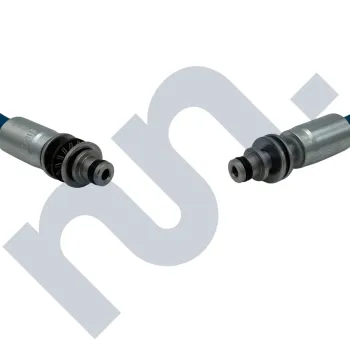 Flexible HP 2SC lavage bleu 5/16 DN8 EKL11 Inox