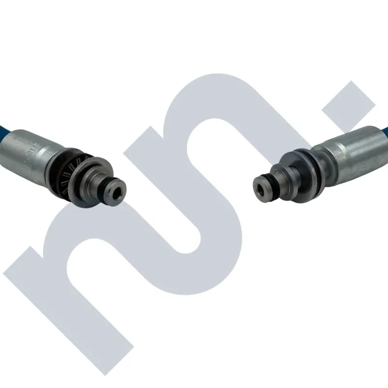 Flexible HP 2SC lavage bleu 5/16 DN8 EKL11 Inox