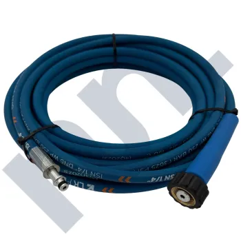 Flexible HP 1SN lavage bleu 1/4 DN6 femelle 22X150 / EKL10 EZ