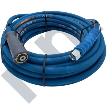 Flexible HP 2SC lavage bleu 5/16 DN8 femelle BSP 3/8 / easylock