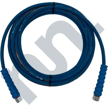 Flexible HP 1SN lavage bleu 1/4 DN6 femelle BSP 3/8