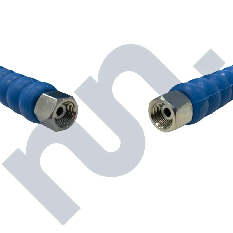 Flexible HP 1SN lavage bleu 1/4 DN6 femelle BSP 3/8