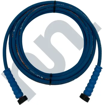 Flexible HP 1SN lavage bleu 1/4 DN6 femelle 22X150