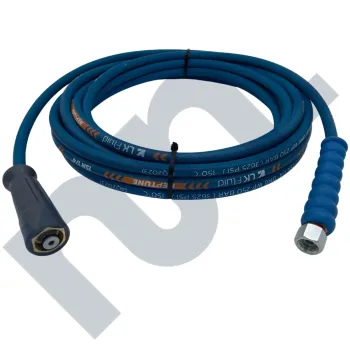 Flexible HP 1SN lavage bleu 1/4 DN6 femelle BSP 3/8 / easylock