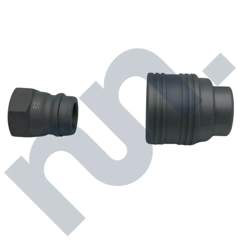 COUPLEUR FEMELLE PASSAGE LIBRE THP DN12 FEMELLE GAZ 3/8 AC19mm