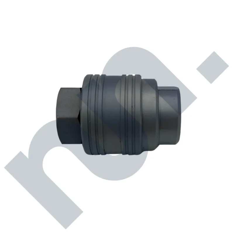 COUPLEUR MALE PASSAGE LIBRE THP DN12 FEMELLE GAZ 3/8 AC19mm